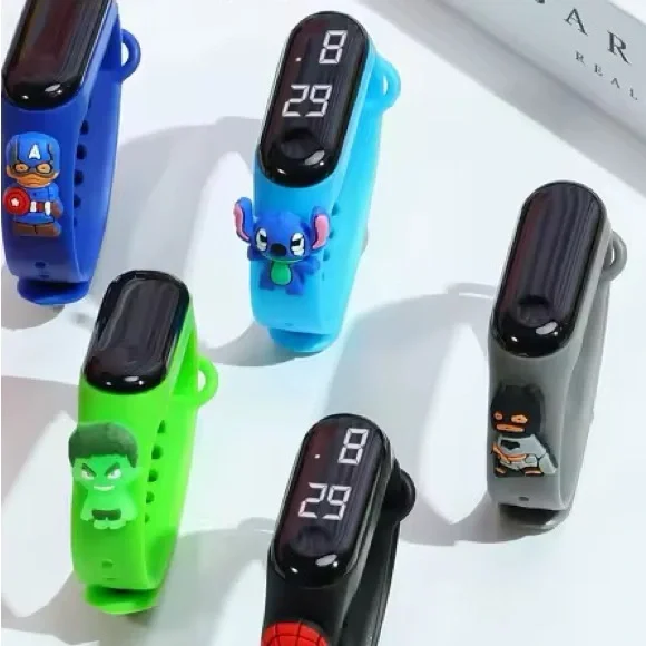 Disney Blue Lilo and Stitch Kids Digital Watch - Picture 3 of 10